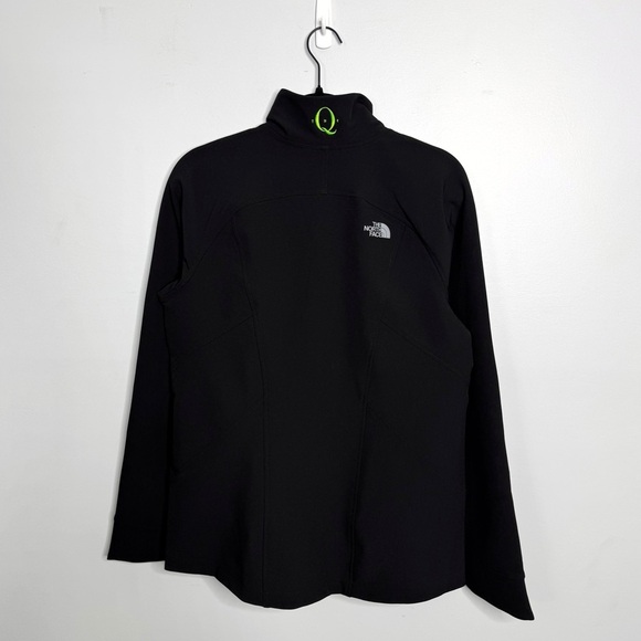 The North Face Womens Black Tech Stretch Soft Shell Jacket Windwall - Picture 2 of 5
